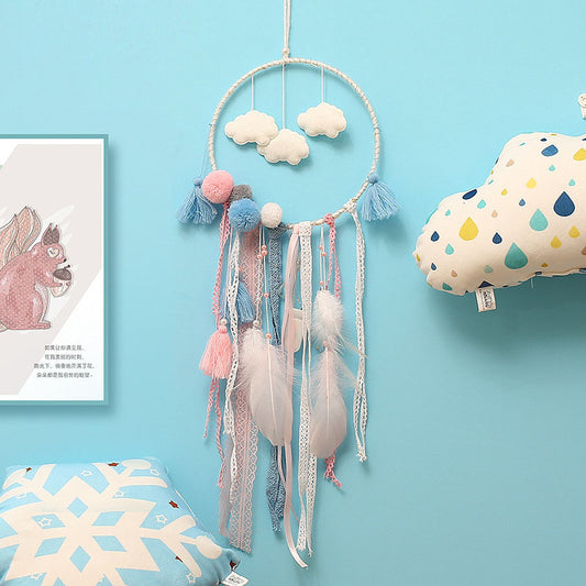 Cloud Dream Catcher Wind Chime Pendant - Sluxe Fashions