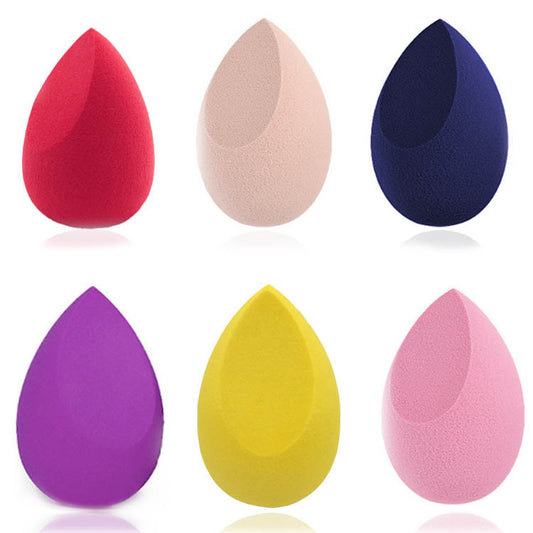 Diagonally Cut Heart-shaped Powder Puff - Sluxe Fashions
