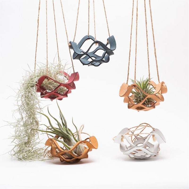 Indoor Green Plants And Flowers Gardening Hanging Basket - Sluxe Fashions