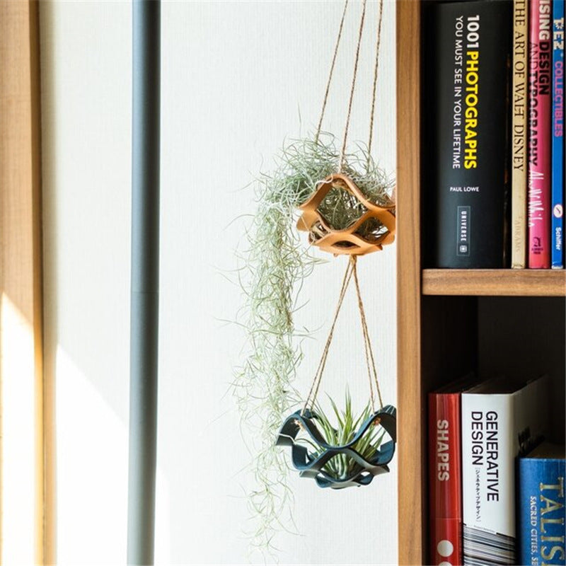 Indoor Green Plants And Flowers Gardening Hanging Basket - Sluxe Fashions