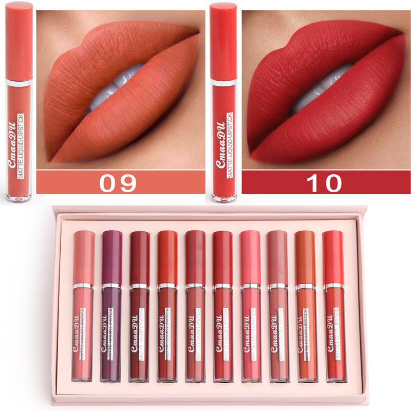 Women's Non-stick Cup Waterproof Matte Lipstick - Sluxe Fashions