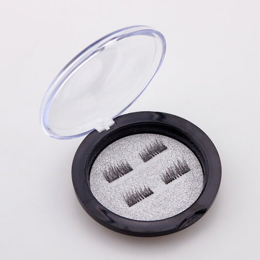 Compatible with Apple, 2021 New False Eyelashes 6D Magnetic Eye Lashes Double Magnet Fake EyeLashes Hand Made Strip Lashes cilios posticos - Sluxe Fashions