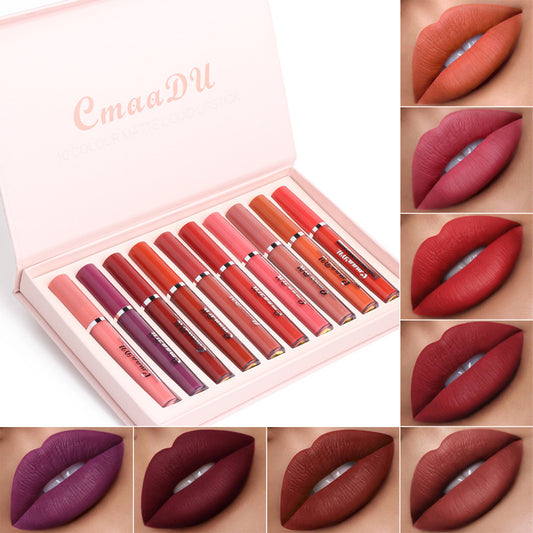 Women's Non-stick Cup Waterproof Matte Lipstick - Sluxe Fashions