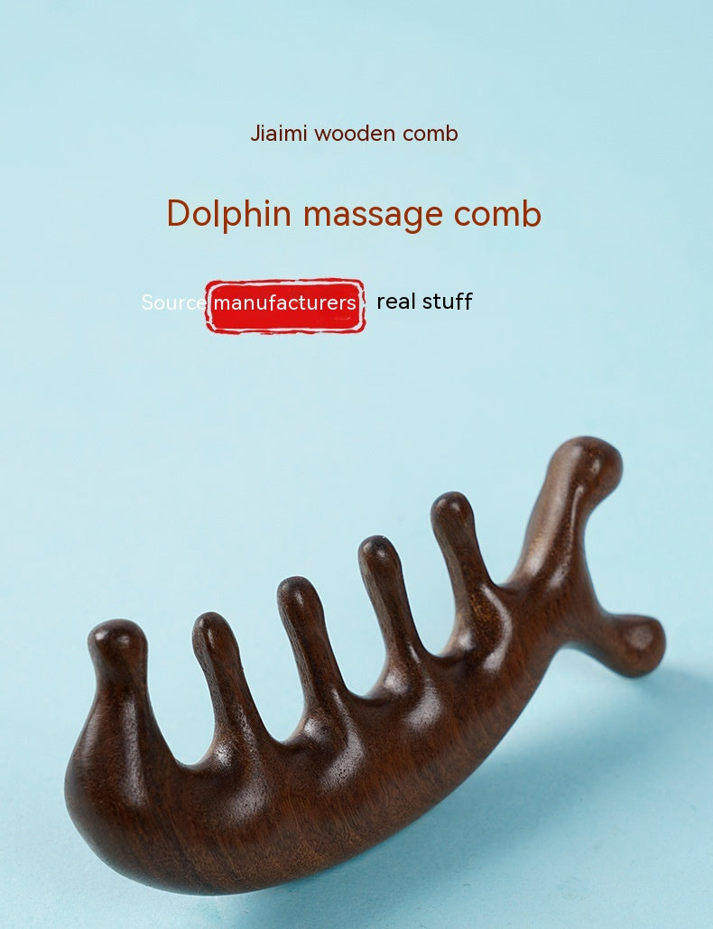 Unisex Five Teeth Massage Comb Sluxe Global
