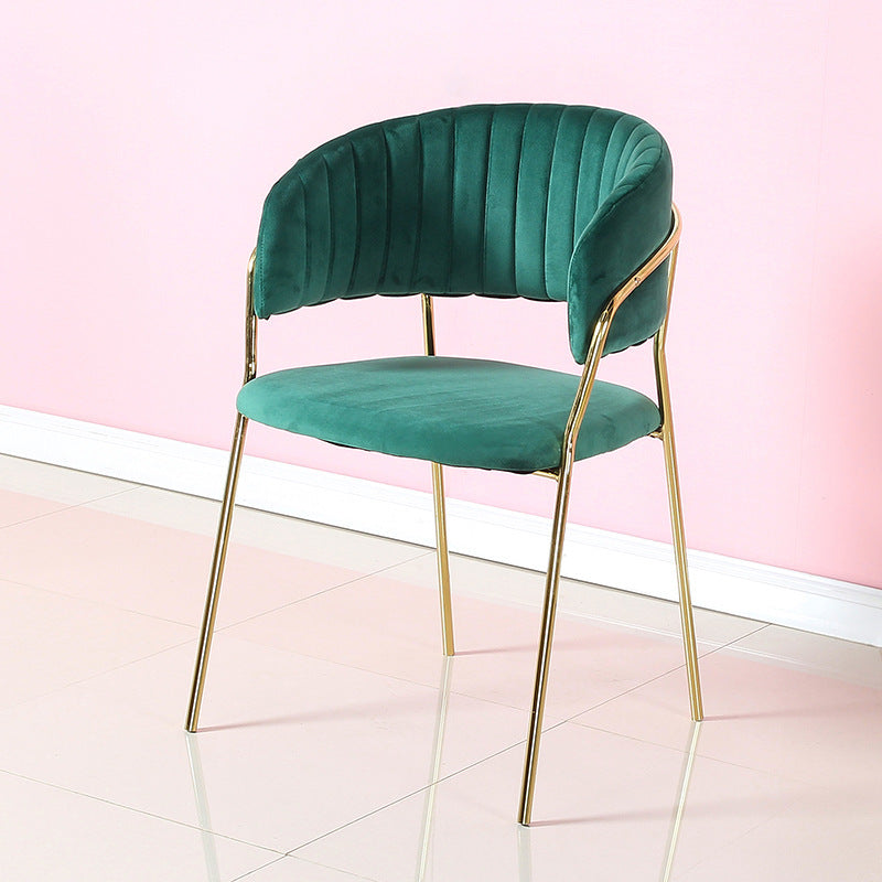 Stylish Hotel Furniture Velvet Dining Chair - Sluxe Global