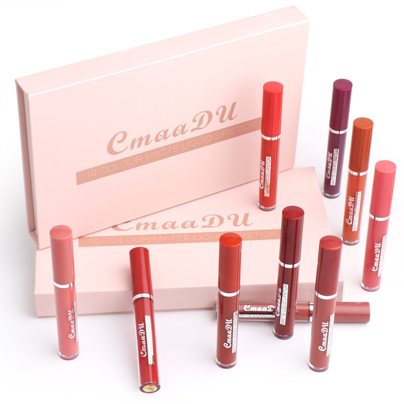 Women's Non-stick Cup Waterproof Matte Lipstick - Sluxe Fashions