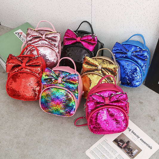 Cartoon Cute New Sequined Children's Backpack - Sluxe Fashions