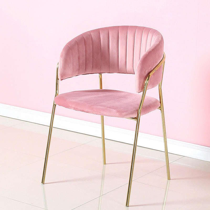 Stylish Hotel Furniture Velvet Dining Chair - Sluxe Global