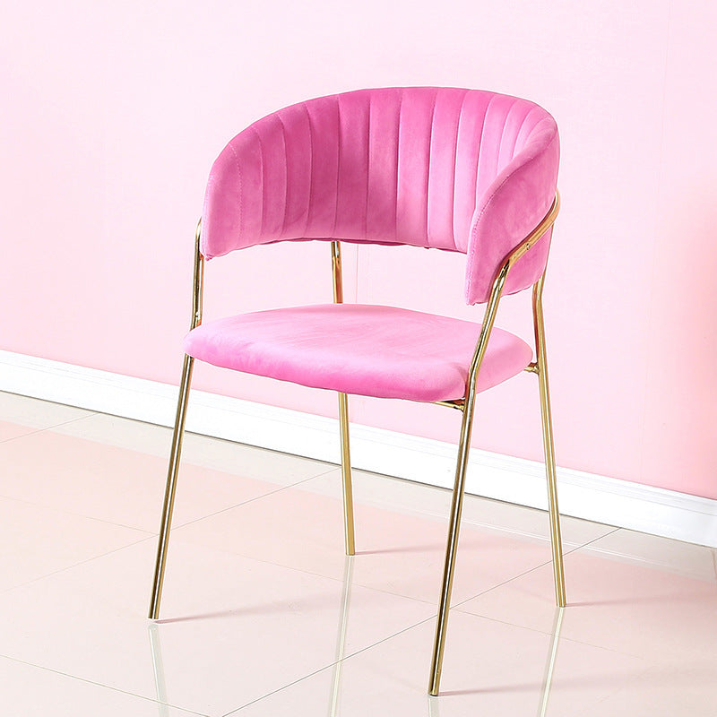 Stylish Hotel Furniture Velvet Dining Chair - Sluxe Global