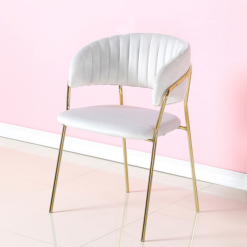 Stylish Hotel Furniture Velvet Dining Chair - Sluxe Global