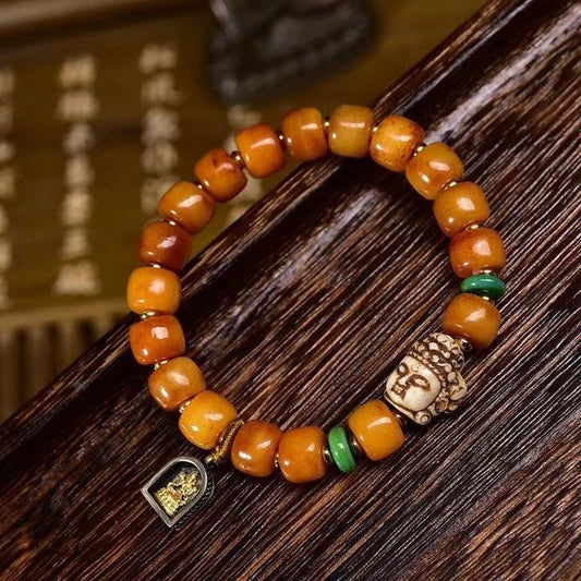 Yak Bone Antique Bracelet Retro Men's And Women's Versatile Bracelet - Sluxe Fashions