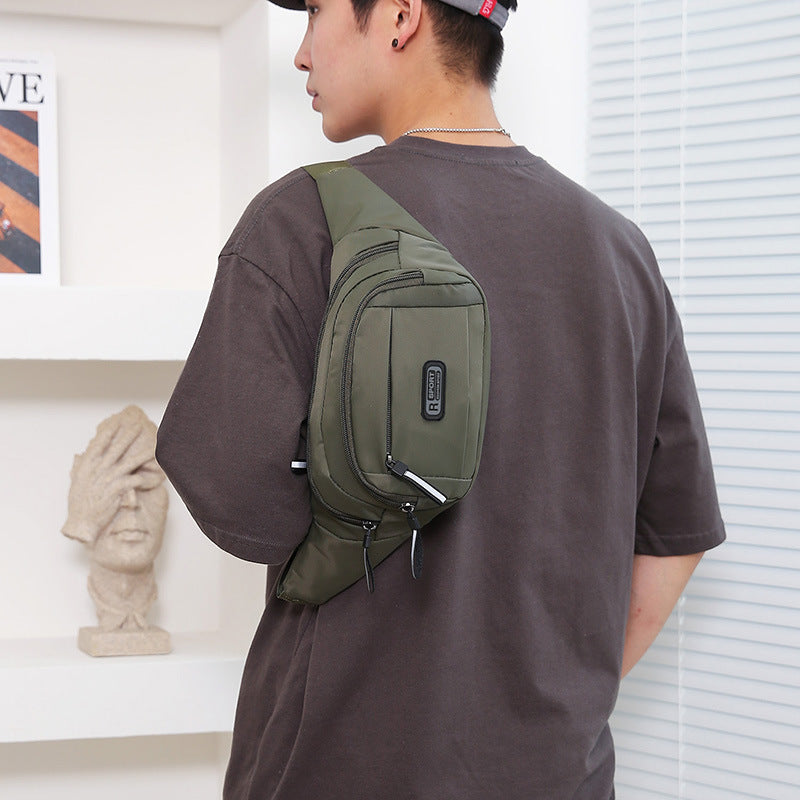 Men's Multifunctional Waist Bag Wear-resistant Waterproof Crossbody Bags - Sluxe Global