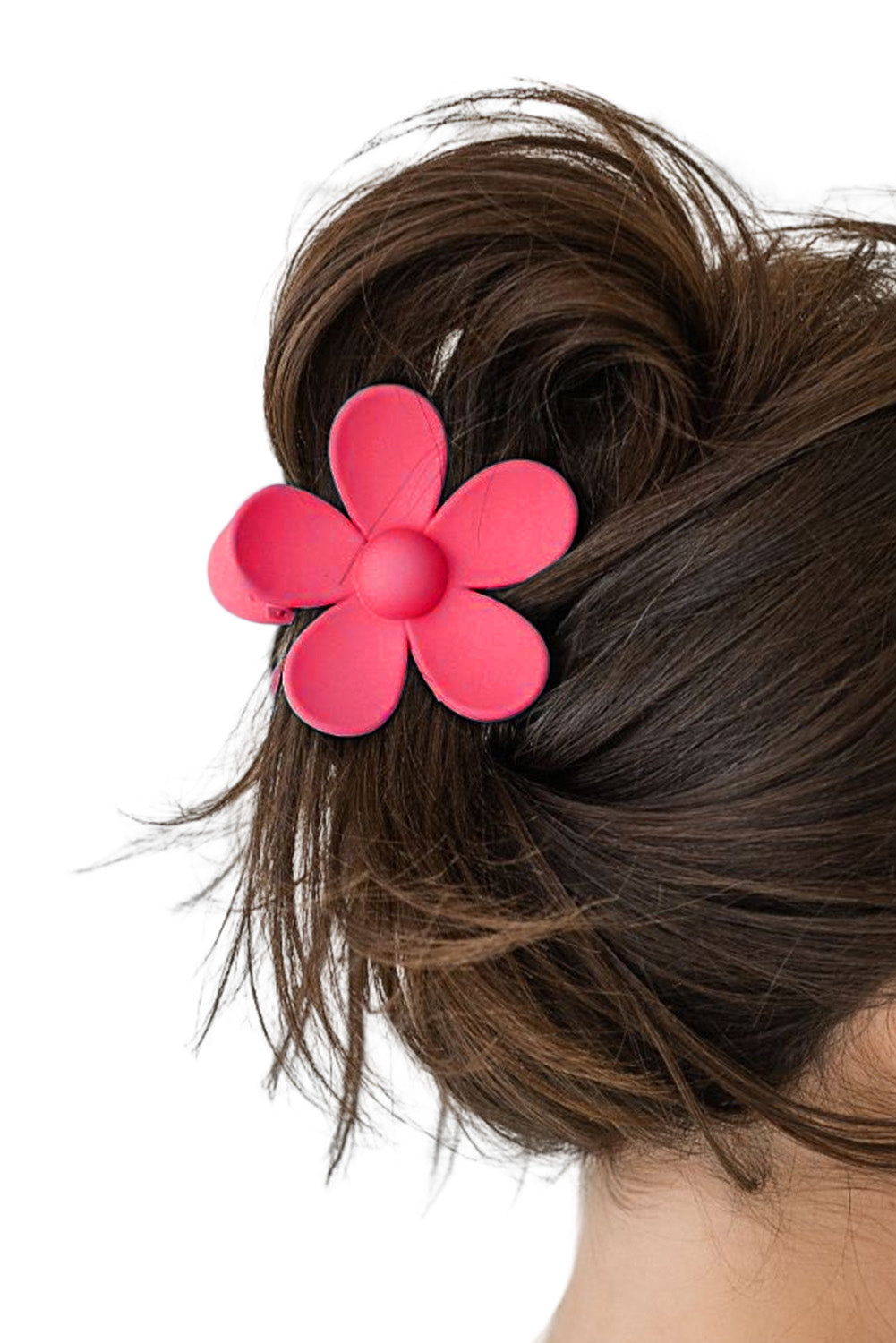 Yellow Flower Small Hair Claw Clip - Sluxe Fashions