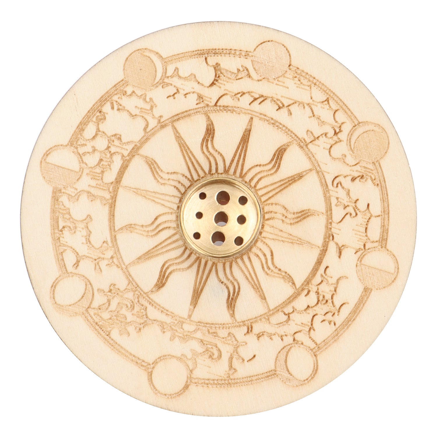 Wooden Incense Stand For Home Decoration Meditation Yoga - Sluxe Fashions