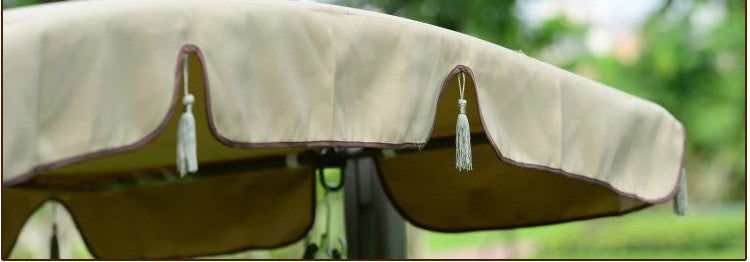 Outdoor Leisure Furniture Rocking Chair Iron Swing - Sluxe Fashions