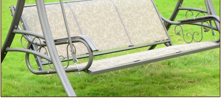 Outdoor Leisure Furniture Rocking Chair Iron Swing - Sluxe Fashions