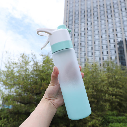 Fitness Outdoor Portable Sports Straight Body Plastic Water Cup