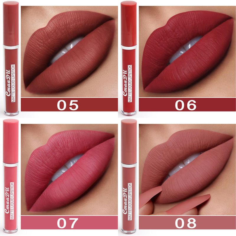 Women's Non-stick Cup Waterproof Matte Lipstick - Sluxe Fashions
