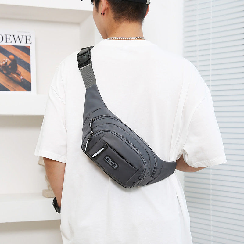 Men's Multifunctional Waist Bag Wear-resistant Waterproof Crossbody Bags - Sluxe Global