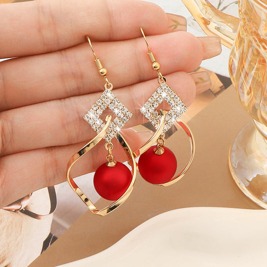 Women's Fashionable Temperamental All-match Earrings - Sluxe Fashions