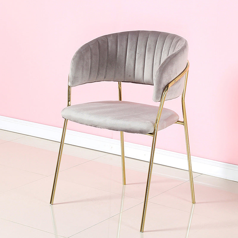 Stylish Hotel Furniture Velvet Dining Chair - Sluxe Global