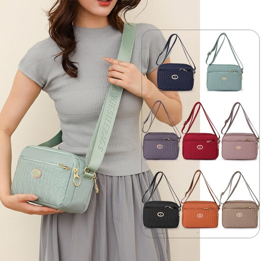 Casual Women Cross Body Small Messenger Bag Handbag Shoulder Over Bags Fashion Women's Lightweight Underarm Brand Luxury Bag - Sluxe Fashions