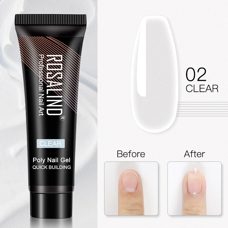 ROSALIND Manicure Extended Glue 15ml Crystal UV - Sluxe Fashions