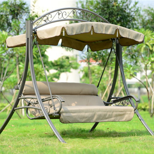 Outdoor Leisure Furniture Rocking Chair Iron Swing - Sluxe Fashions